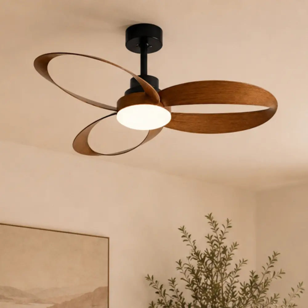 Plafonnier Ventilateur Silencieux Vintage LED