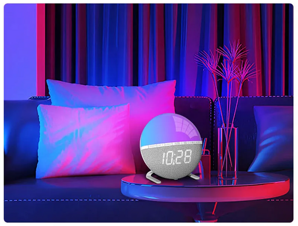 LUCENA | Simulateur d'Aube LED avec Sonneries Personnalisables