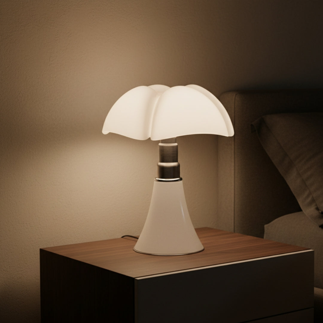 Lampe de Chevet Design Blanche