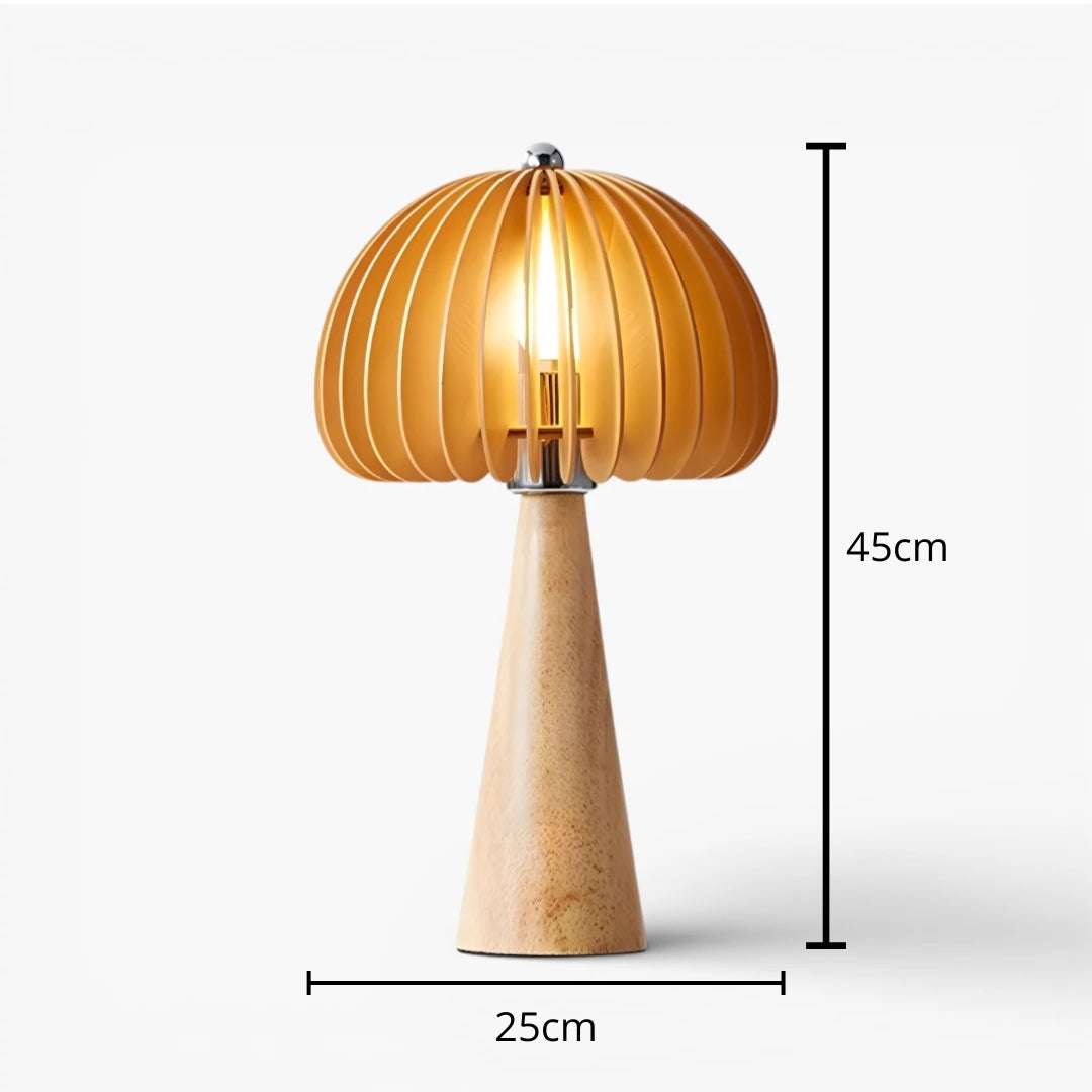 Lampe de Chevet Design Bois