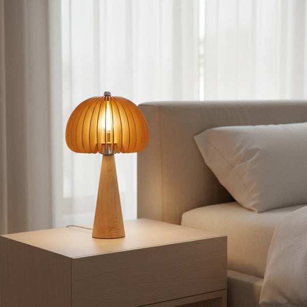 Lampe de Chevet Design Bois