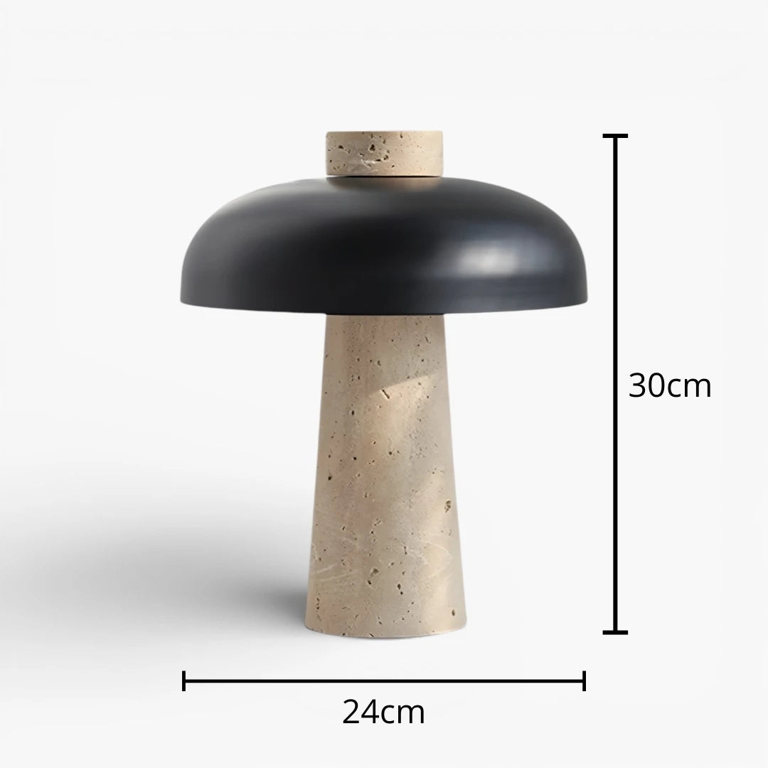 Lampe de Chevet Design en Pierre