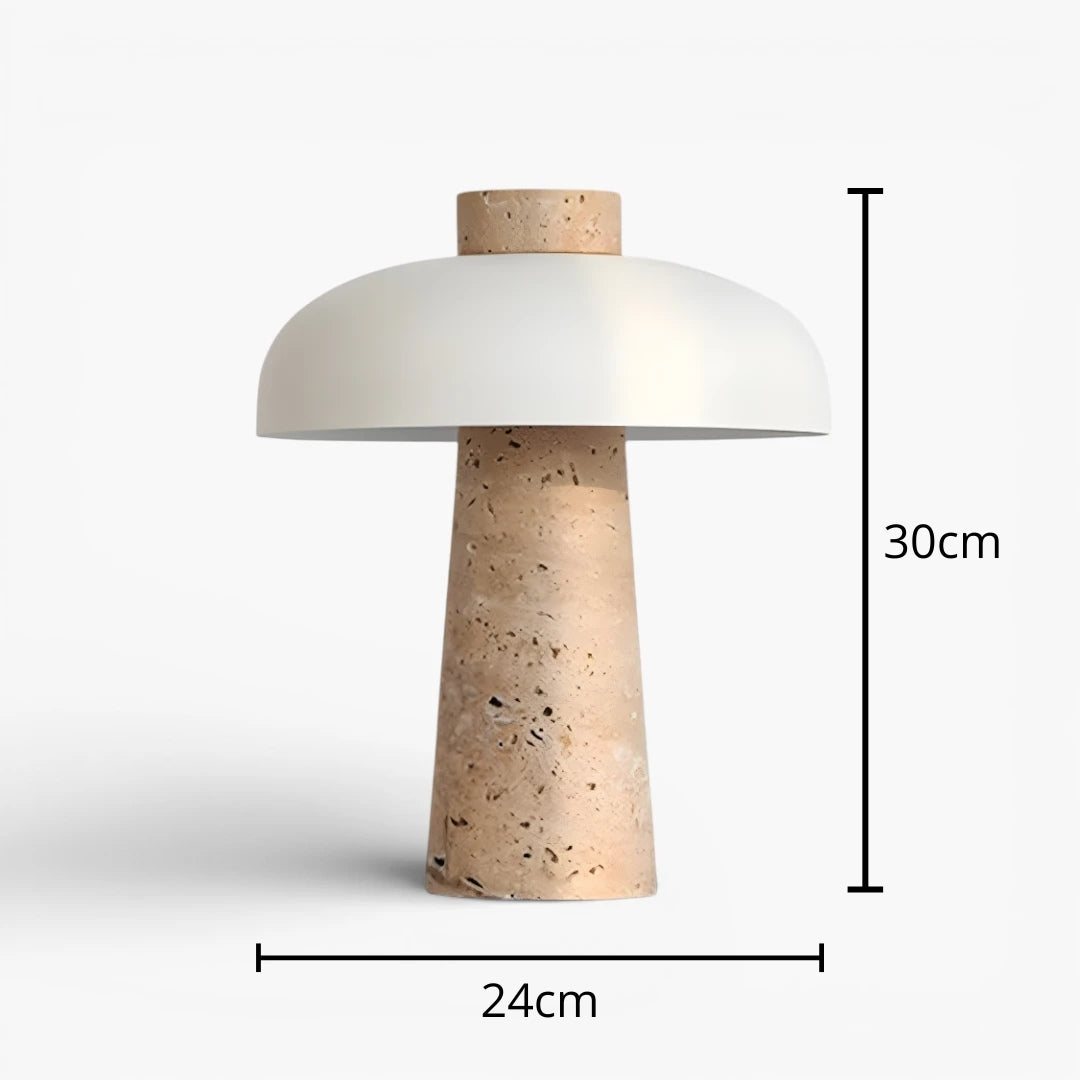 Lampe de Chevet Design en Pierre