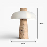 Lampe de Chevet Design en Pierre