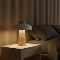 Lampe de Chevet Design en Pierre