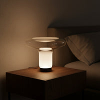 Lampe de Chevet Design en Verre