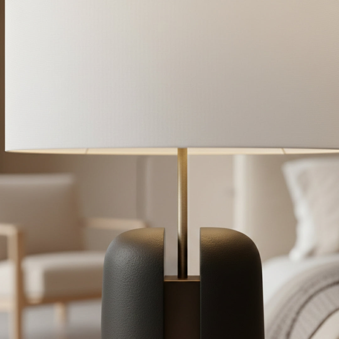 Lampe de Chevet Abat-Jour Blanc