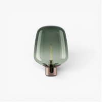 Lampe de Chevet Ancienne en Verre