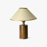 Lampe de Chevet Bois et Lin