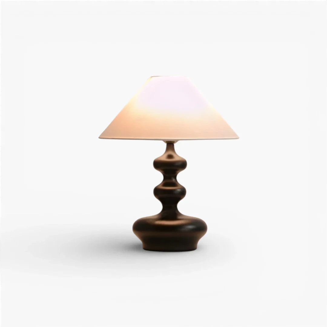 Lampe De Chevet Bois Forme Champignon Maison Lampe De Chevet
