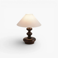 Lampe De Chevet Bois Forme Champignon Maison Lampe De Chevet
