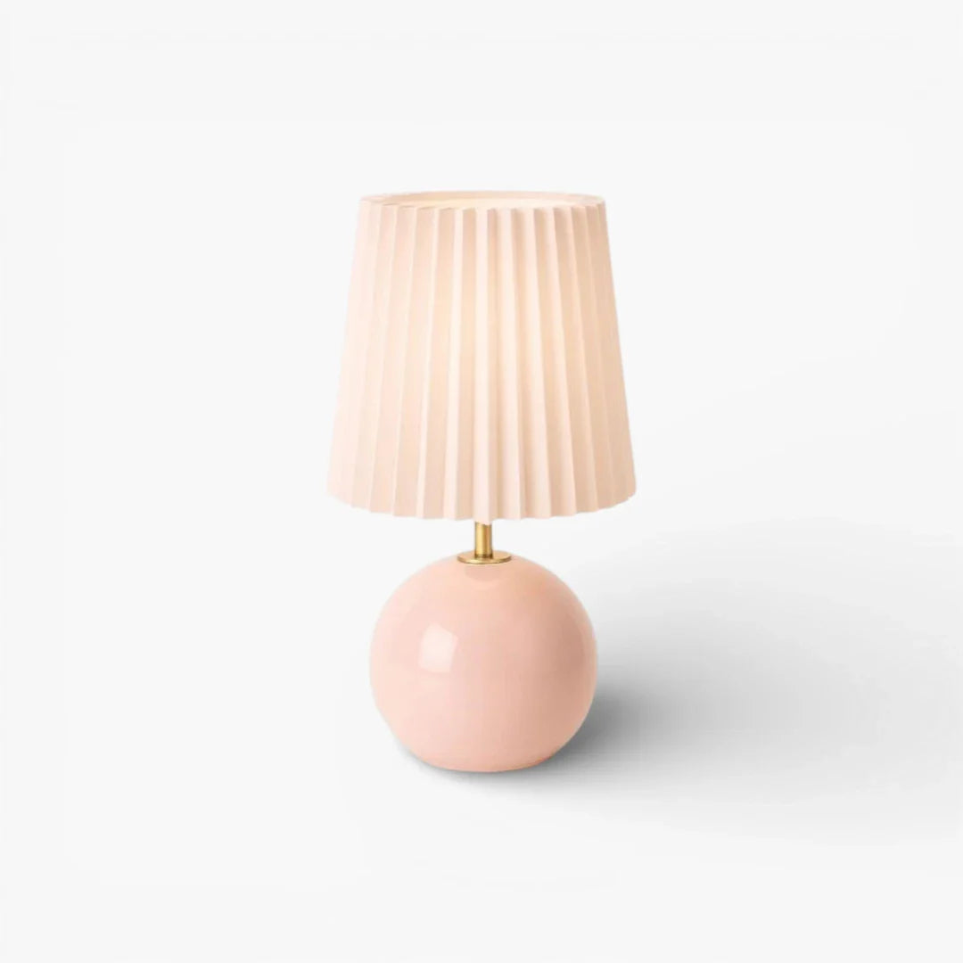 Lampe de Chevet Céramique Rose