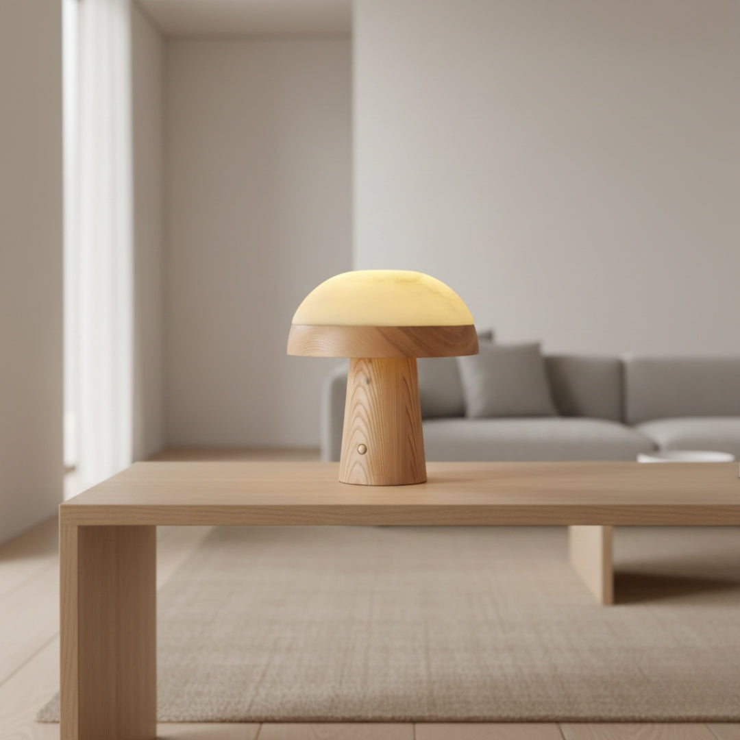Lampe de Chevet Champignon en Rétro
