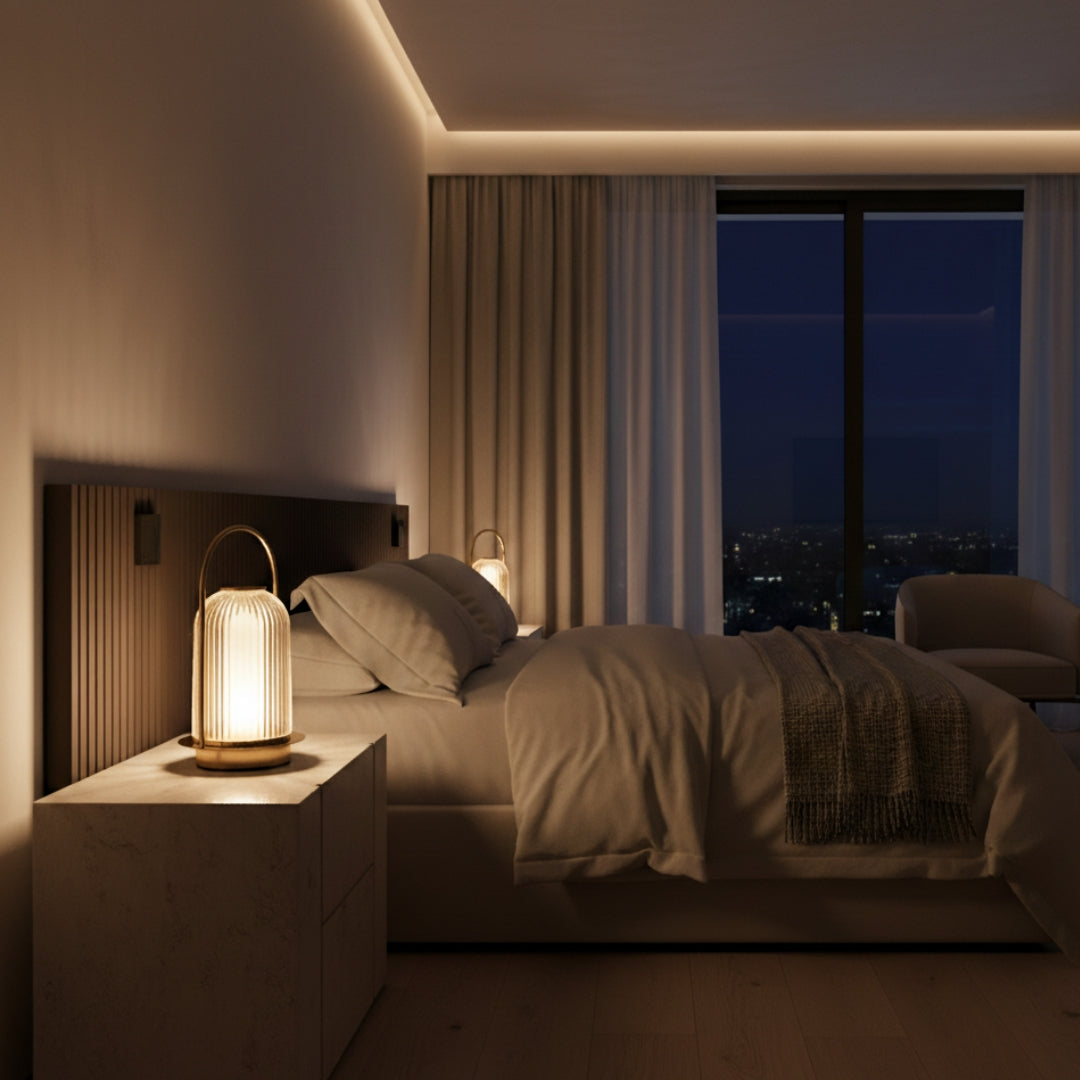 Lampe de Chevet Cristal