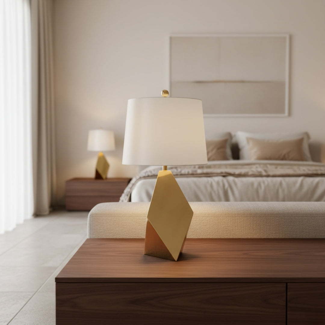 Lampe De Chevet Diamant Gold Maison Lampe De Chevet