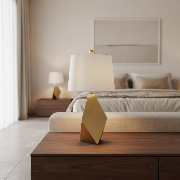 Lampe De Chevet Diamant Gold Maison Lampe De Chevet