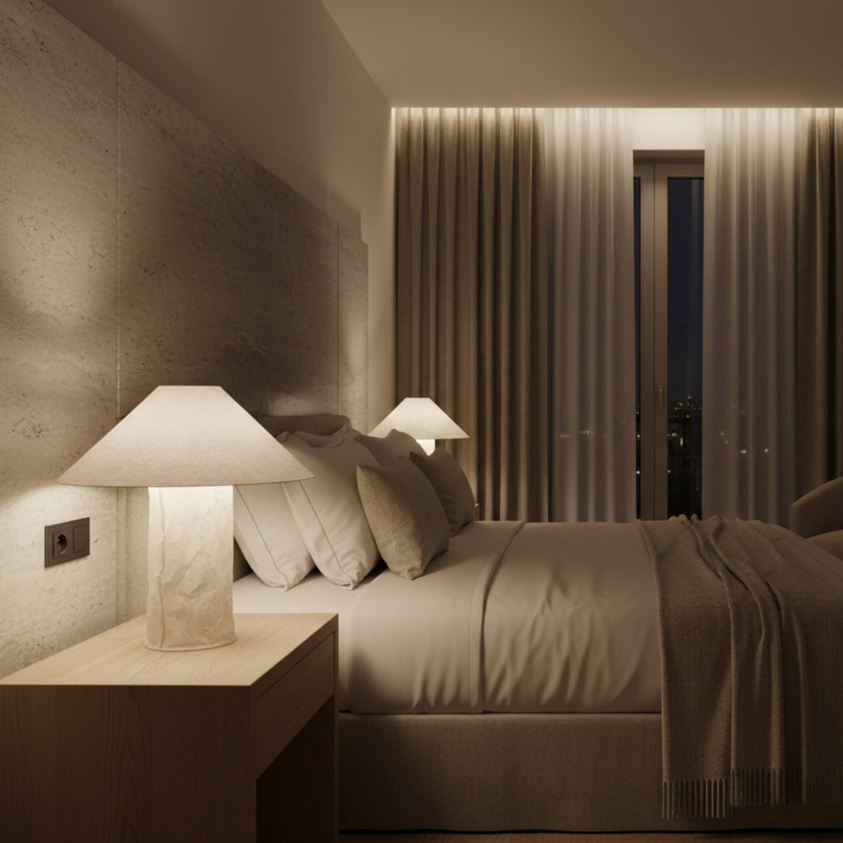 Lampe de Chevet Papier