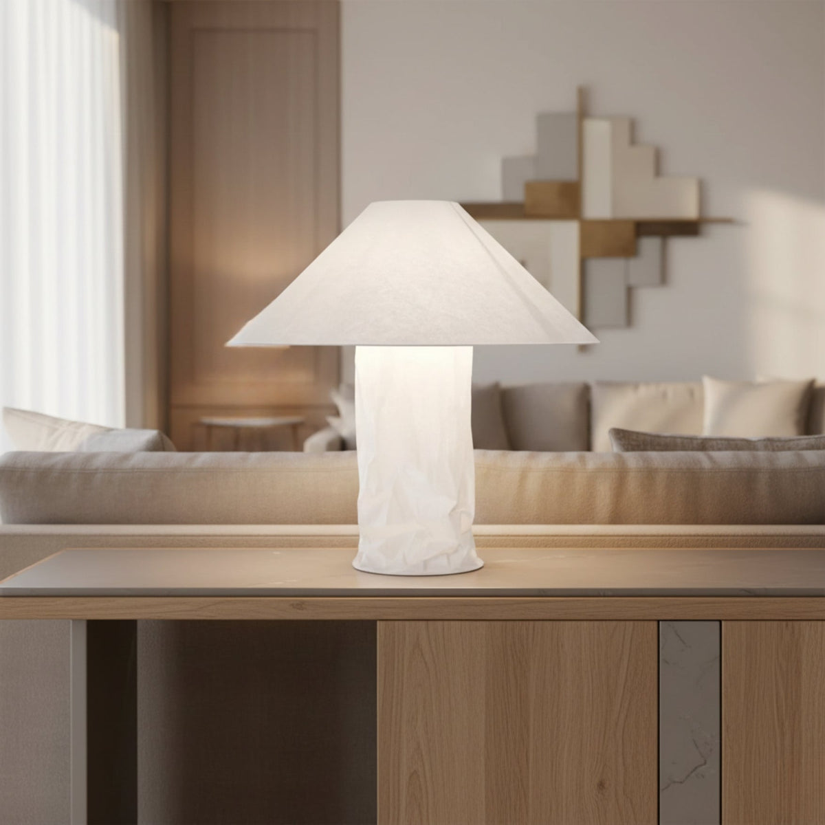 Lampe De Chevet En Papier Maison Lampe De Chevet