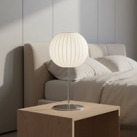 Lampe De Chevet En Tissus Blanche Maison Lampe De Chevet