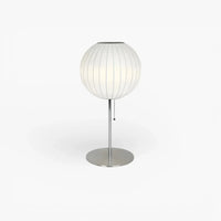 Lampe de Chevet Tissu Blanche