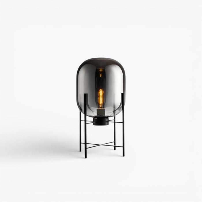 Lampe de Chevet Verre Fume