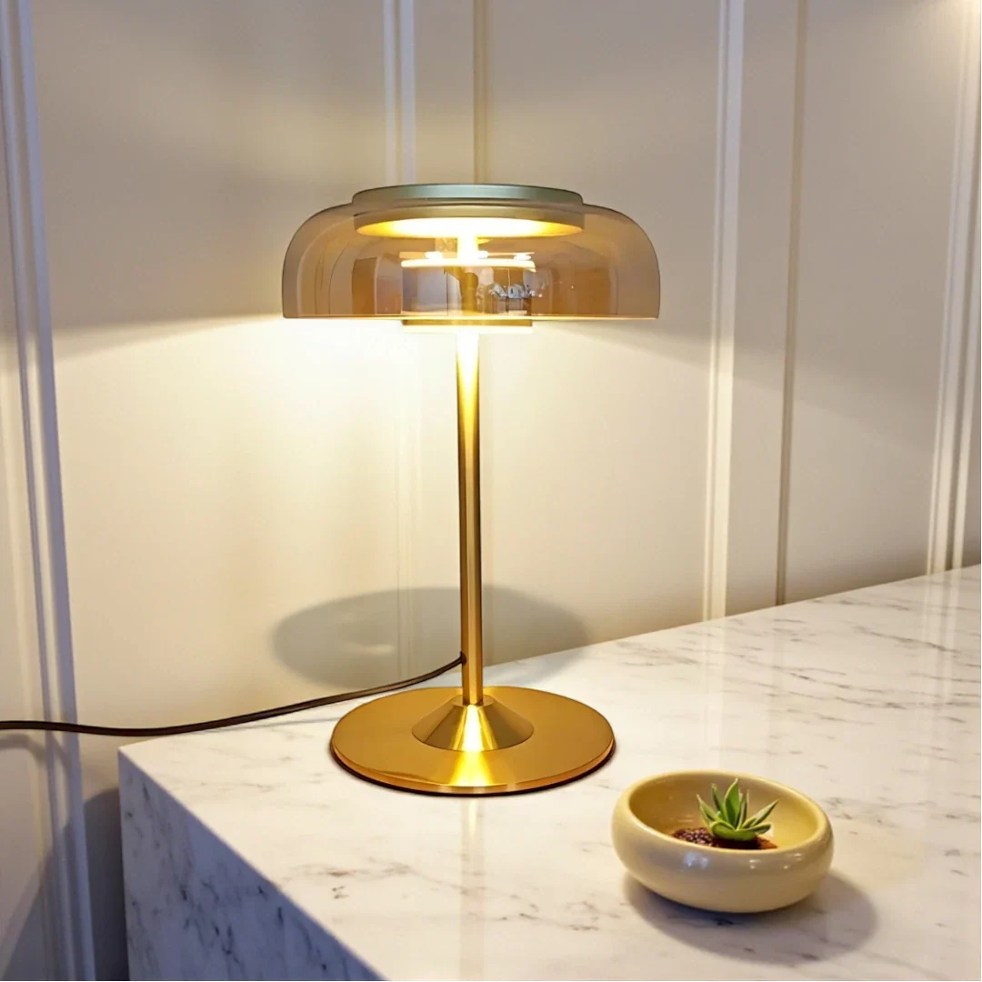 Lampe de Chevet Verre Scandinave