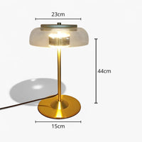 Lampe De Chevet En Verre Scandinave maison-lampe-de-chevet