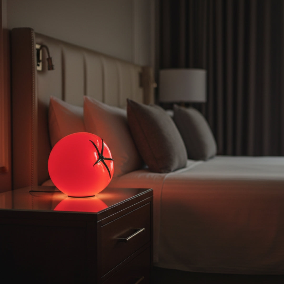 Lampe De Chevet En Verre Tomate Maison Lampe De Chevet