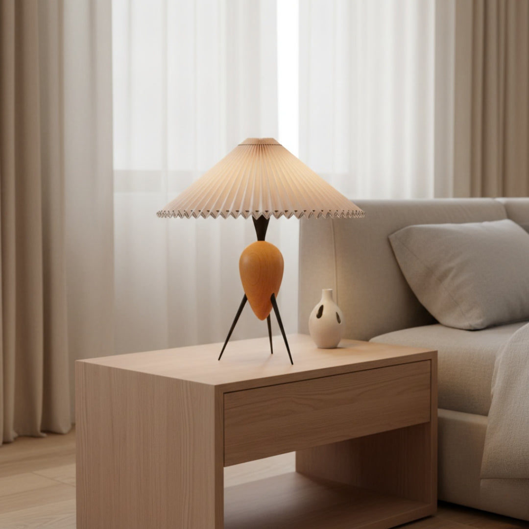 Lampe de Chevet Plissee