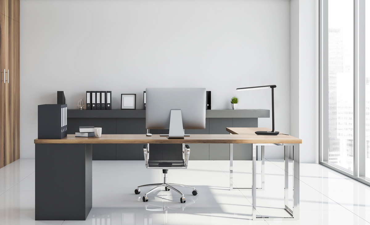 Lampe de Bureau BOB | Éclairage Ajustable & Confort Visuel Lumio™