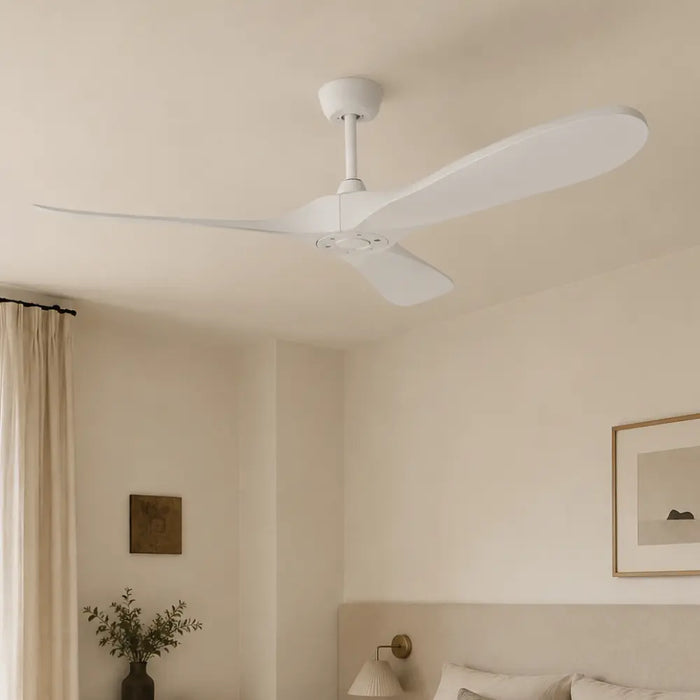 Ventilateur de Plafond Silencieux Vintage Blanc