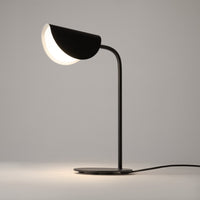 Détail du réflecteur feuille de la lampe de chevet Mollis