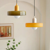 MELLAN – Lampe Suspendue en Verre Coloré au Design Artistique