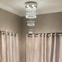 Détail du lustre cristal