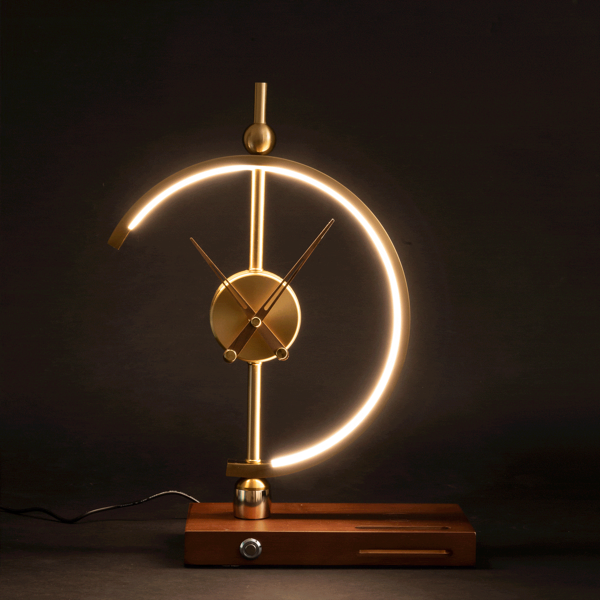 Lampe Horloge | Lampe LED & Recharge Sans Fil Lumio™
