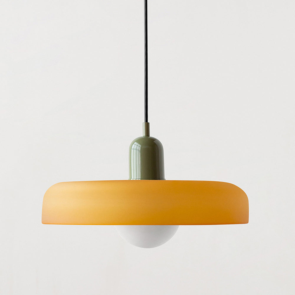MELLAN – Lampe Suspendue en Verre Coloré au Design Artistique