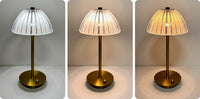 Lampe de Table en Cristal | Diamant Rétro