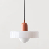 MELLAN – Lampe Suspendue en Verre Coloré au Design Artistique