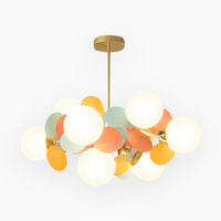 Chandelier Modern Artistic Opal Colorful Branch VAXLAMP