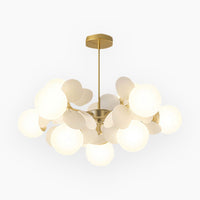 Chandelier Modern Artistic Opal Colorful Branch VAXLAMP