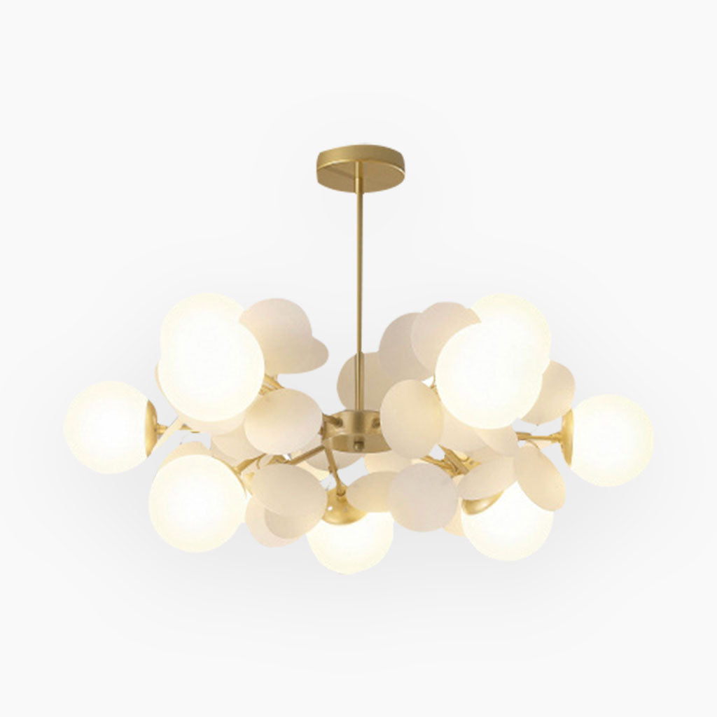 Chandelier Modern Artistic Opal Colorful Branch VAXLAMP