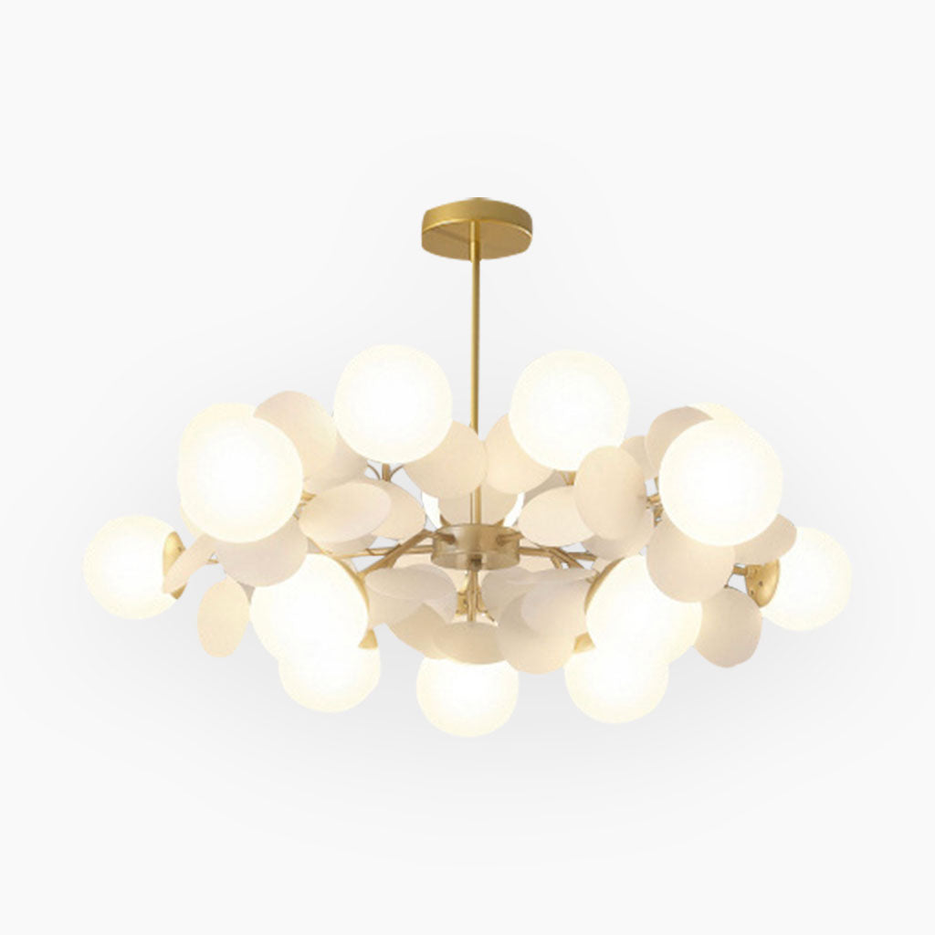 Chandelier Modern Artistic Opal Colorful Branch VAXLAMP