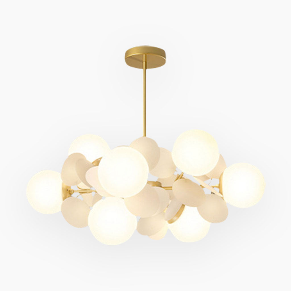Chandelier Modern Artistic Opal Colorful Branch VAXLAMP