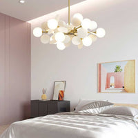 Chandelier Modern Artistic Opal Colorful Branch VAXLAMP