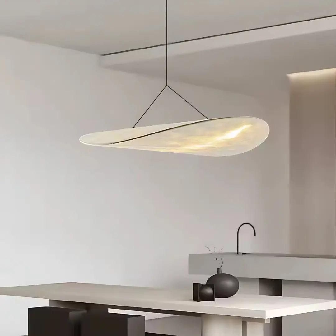 Suspension Wabi Sabi en Soie pour Salon ou Chambre Lumio™