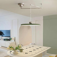 Pendant Light Adjustable Swing Arm UFO Dimmable, 5 Colors VAXLAMP