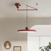 Pendant Light Adjustable Swing Arm UFO Dimmable, 5 Colors VAXLAMP