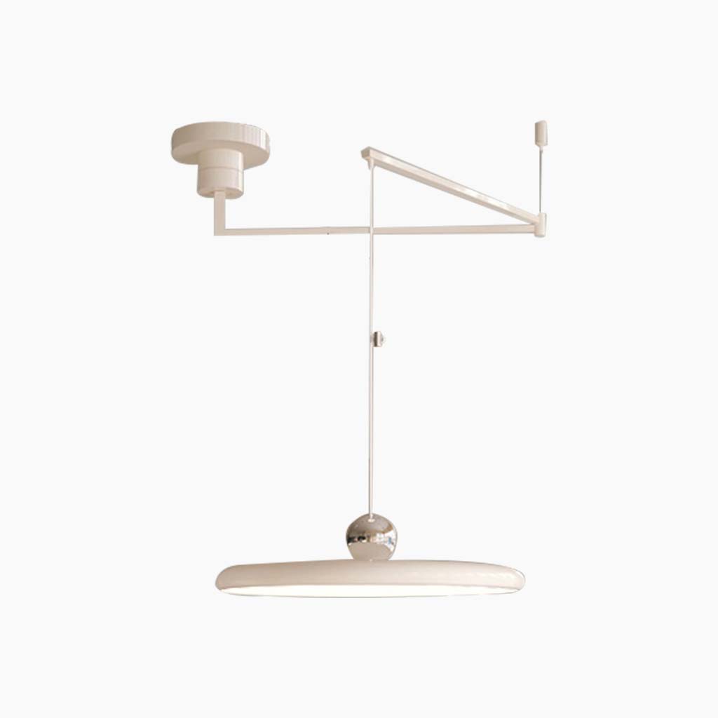 Pendant Light Adjustable Swing Arm UFO Dimmable, 5 Colors VAXLAMP