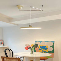 Pendant Light Adjustable Swing Arm UFO Dimmable, 5 Colors VAXLAMP