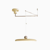 Pendant Light Adjustable Swing Arm UFO Dimmable, 5 Colors VAXLAMP